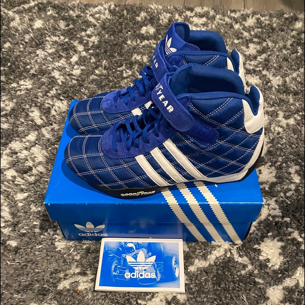 Adidas - Blue - Good Year - Monaco tennis shoes
